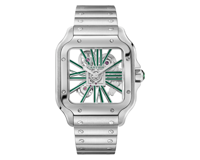 Cartier Santos de Cartier Skeleton Large Manual