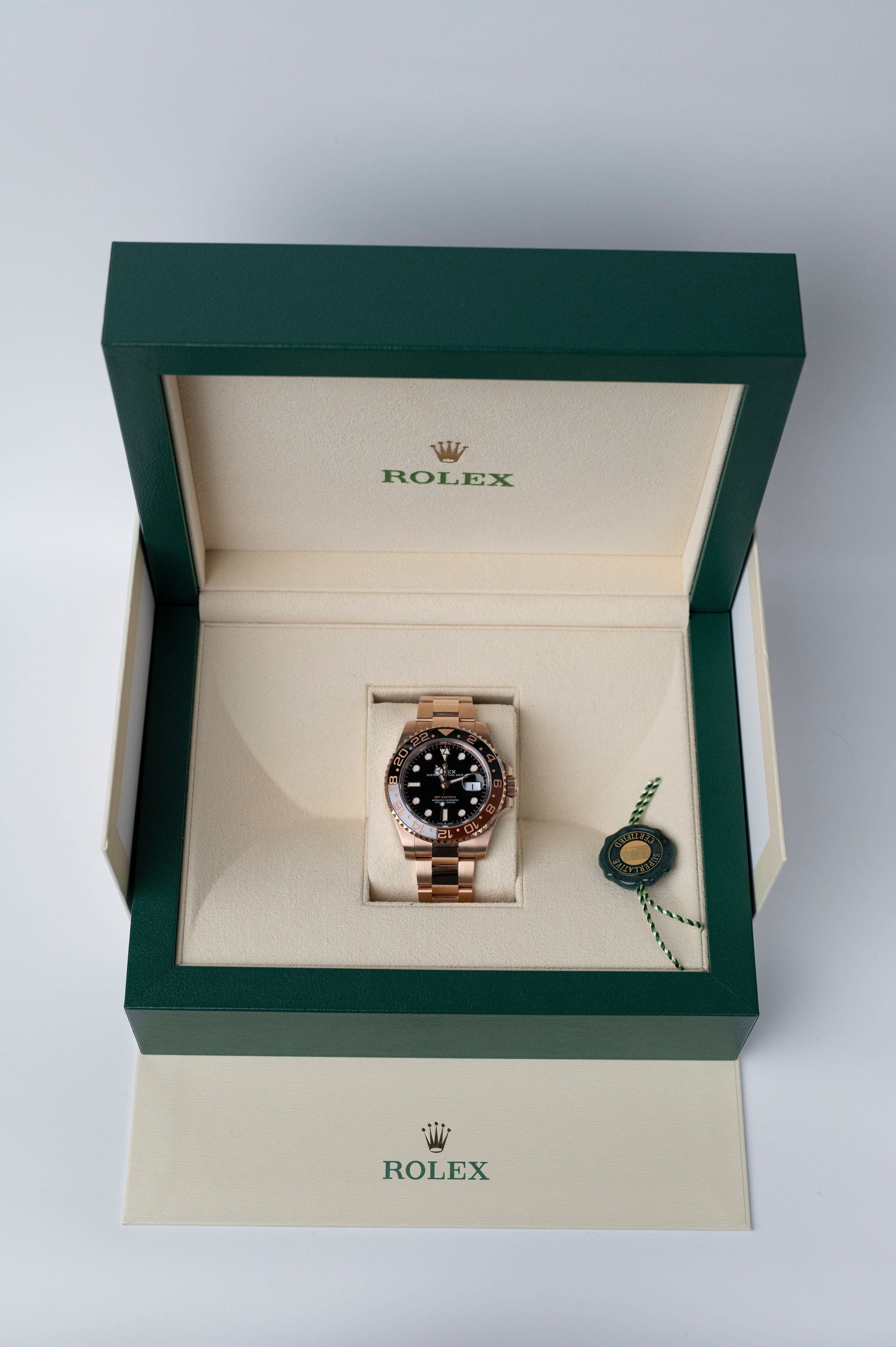 Rolex GMT-Master II "Rootbeer" Rose Gold Ekskluzywne Zegarki