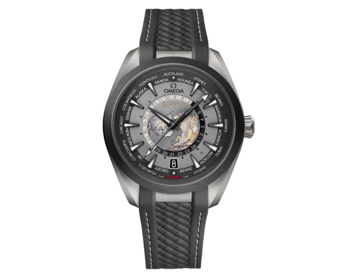 Omega Seamaster Aqua Terra 150M Co-Axial Master Chronometer GMT Worldtimer 43 mm Ekskluzywne Zegarki