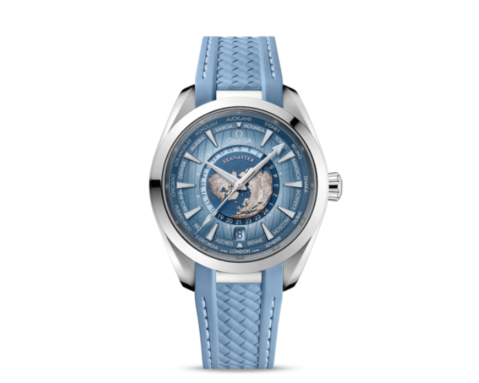 Omega Seamaster Aqua Terra 150M Co-Axial Master Chronometer GMT Worldtimer 43 mm Ekskluzywne Zegarki