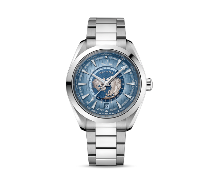 Omega Seamaster Aqua Terra 150M Co-Axial Master Chronometer GMT Worldtimer 43 mm Ekskluzywne Zegarki