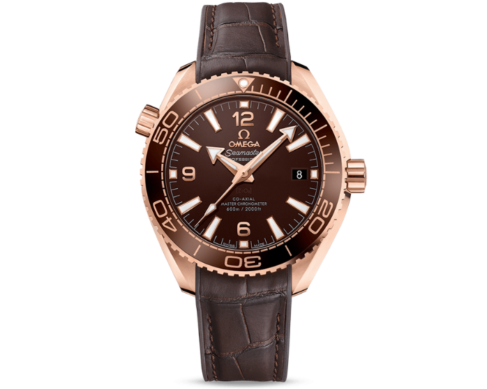 Omega Seamaster Planet Ocean 600 M Co‑Axial Master Chronometer 39.5 mm Sedna™ Gold Ekskluzywne Zegarki