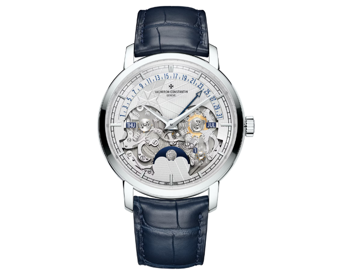 Vacheron Constantin Traditionnelle Perpetual Calendar Retrograde Date Openface Ekskluzywne Zegarki