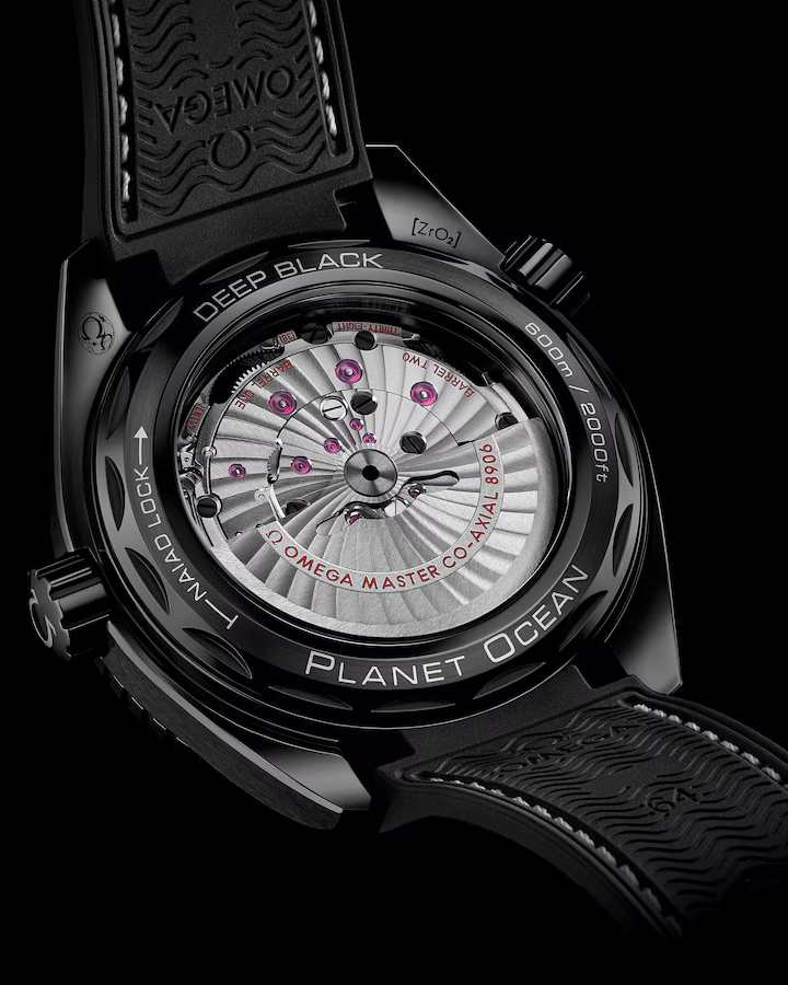 Omega Seamaster Planet Ocean Deep Black Ekskluzywne Zegarki