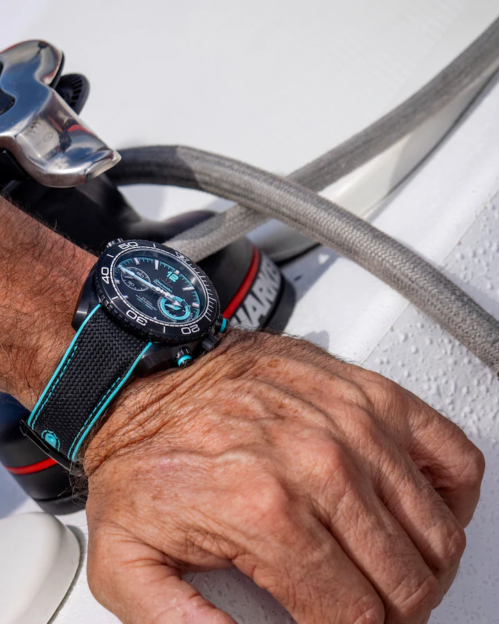 Omega Seamaster Planet Ocean 600M ETNZ Deep Black Ekskluzywne Zegarki