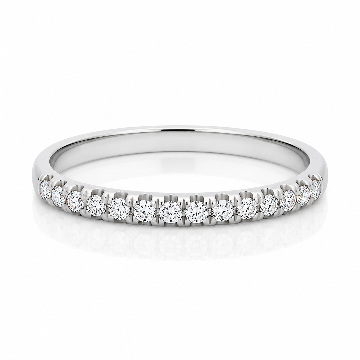Pierścionek diamentowy, białe złoto 0,51 ct Ekskluzywne Zegarki