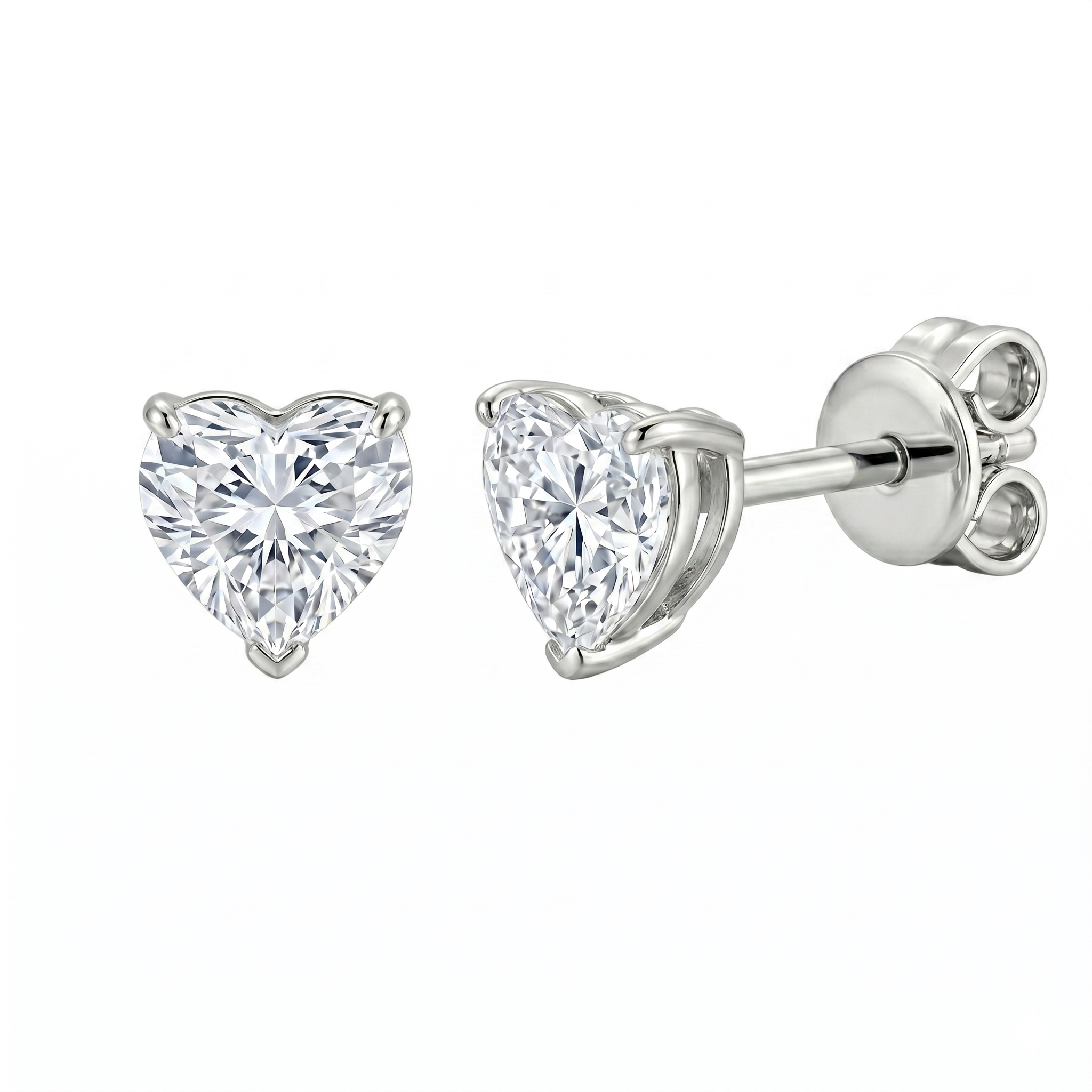Kolczyki diamentowe, białe złoto 1,00 ct Ekskluzywne Zegarki