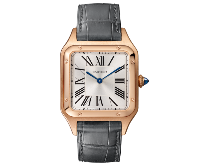 Cartier Santos-Dumont Large Quartz