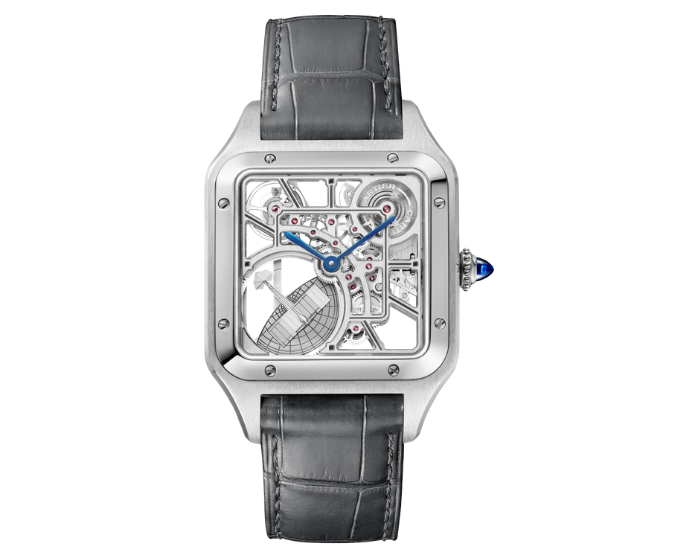 Cartier Santos-Dumont Skeleton Micro-Rotor Large Automatic