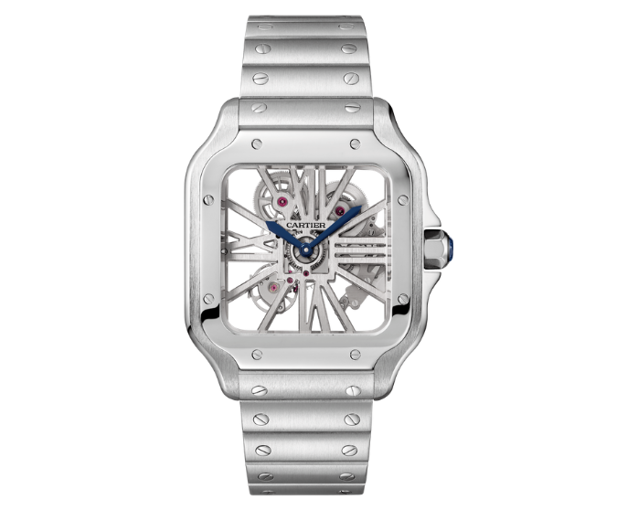 Cartier Santos de Cartier Skeleton Large Manual