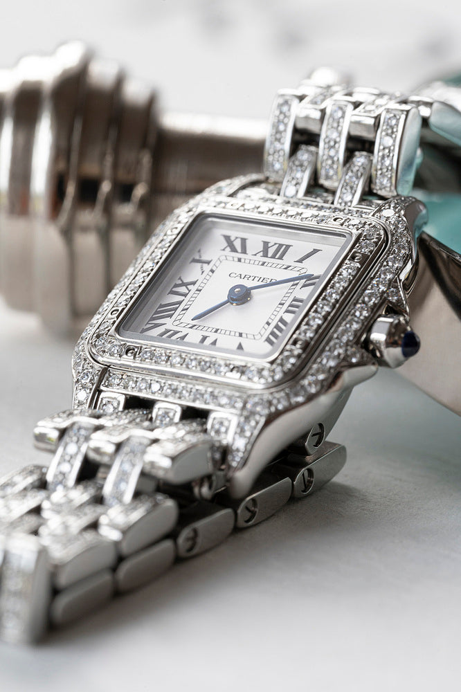 Cartier Panthère wysadzany diamentami Ekskluzywne Zegarki