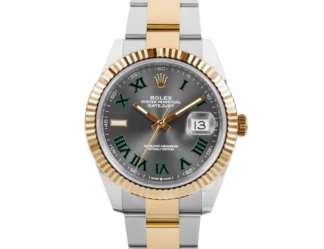 Rolex Datejust 41 Wimbledon Dial Ekskluzywne Zegarki