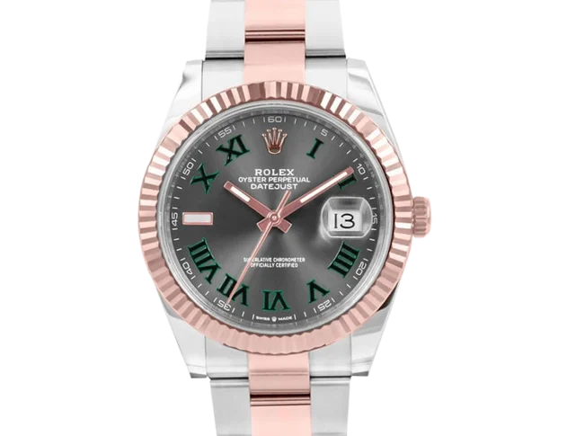 Rolex Datejust 41 Wimbledon Dial Ekskluzywne Zegarki