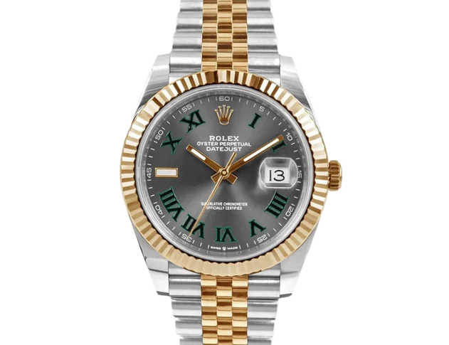 Rolex Datejust 41mm Wimbledon Dial Ekskluzywne Zegarki