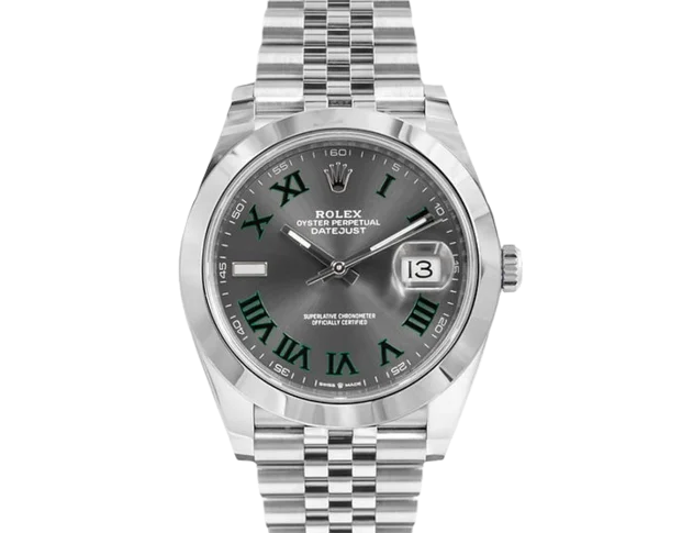 Rolex Datejust 41mm Wimbledon Dial Ekskluzywne Zegarki