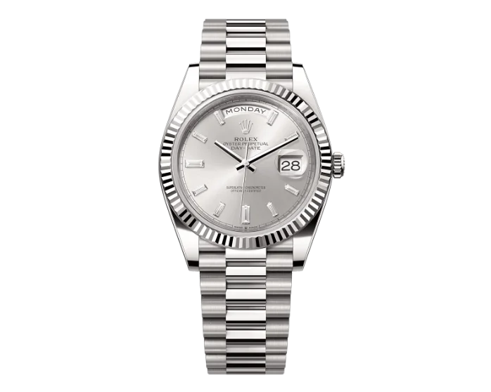 Rolex Day-Date White Gold Ekskluzywne Zegarki