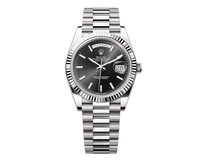 Rolex Day-Date White Gold Ekskluzywne Zegarki