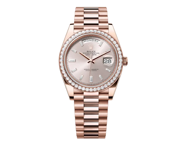 Rolex Day-Date Pink Gold Ekskluzywne Zegarki