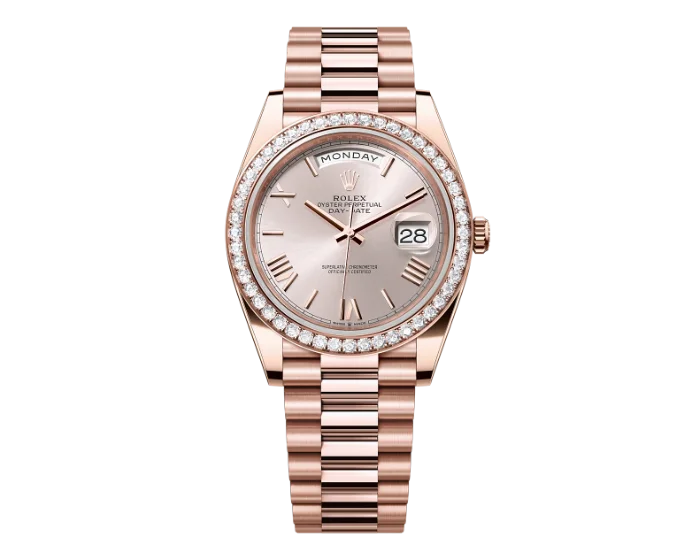 Rolex Day-Date Pink Gold Ekskluzywne Zegarki