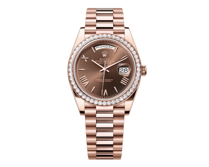 Rolex Day-Date Pink Gold Ekskluzywne Zegarki