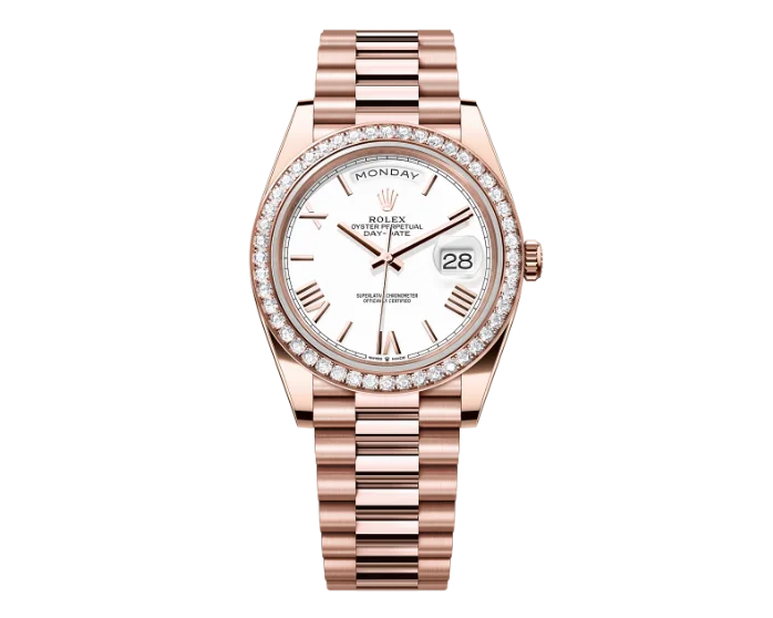 Rolex Day-Date Pink Gold Ekskluzywne Zegarki