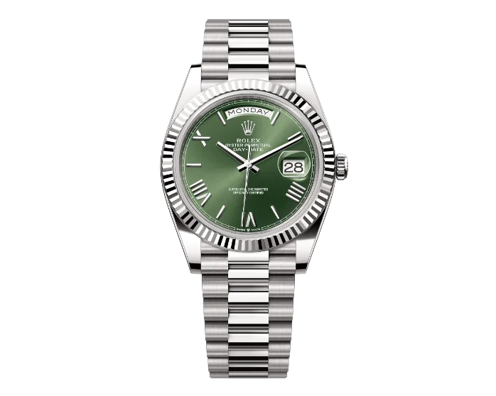 Rolex Day-Date White Gold Ekskluzywne Zegarki