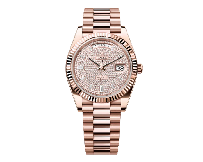 Rolex Day-Date Pink Gold Ekskluzywne Zegarki