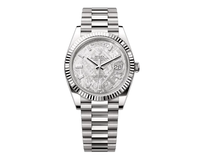 Rolex Day-Date White Gold Ekskluzywne Zegarki