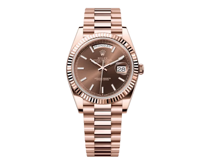 Rolex Day-Date Pink Gold Ekskluzywne Zegarki