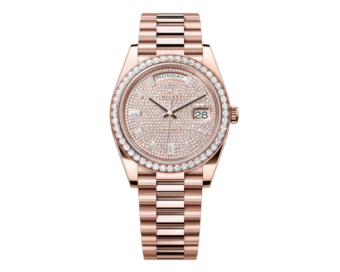 Rolex Day-Date Pink Gold Ekskluzywne Zegarki