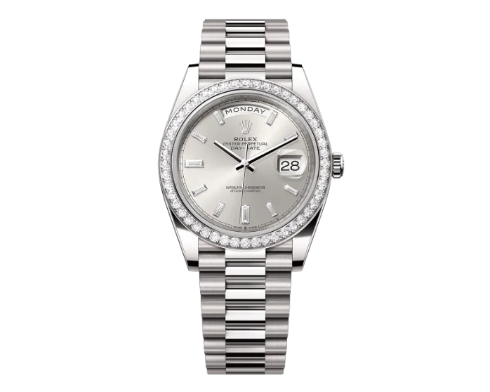 Rolex Day-Date White Gold Ekskluzywne Zegarki