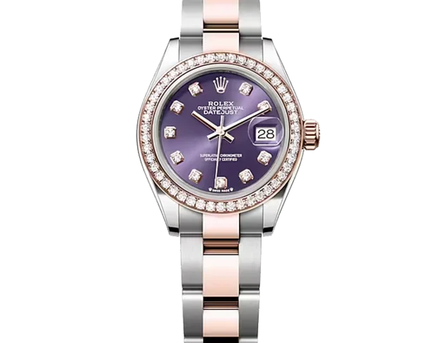 Rolex Lady-Datejust Two Tone Ekskluzywne Zegarki