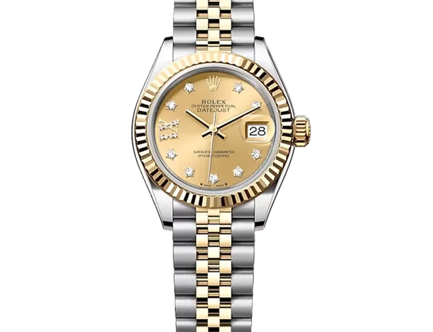 Rolex Lady-Datejust Two Tone Ekskluzywne Zegarki