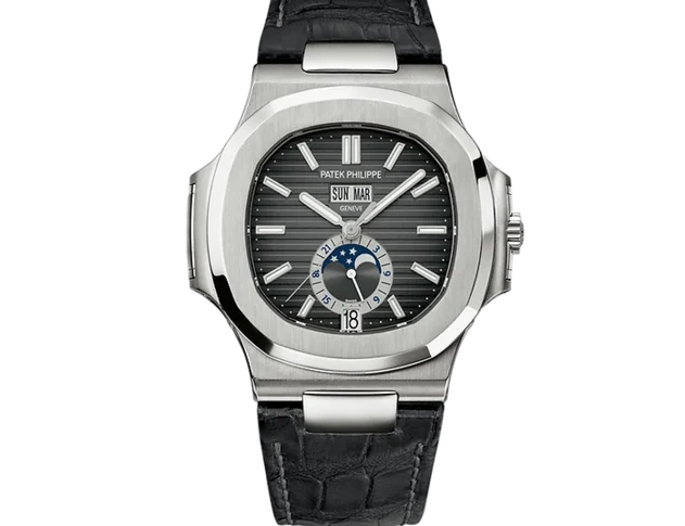 Patek Philippe Nautilus Annual Calendar Moon Phases Ekskluzywne Zegarki