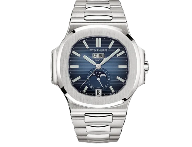 Patek Philippe Nautilus Annual Calendar Moon Phases Ekskluzywne Zegarki