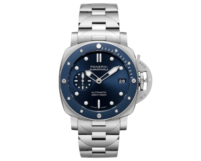 Panerai Luminor Submersible Blue Notte Blue Dial Ekskluzywne Zegarki