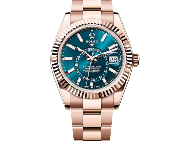 Rolex Sky-Dweller Rose Gold Ekskluzywne Zegarki