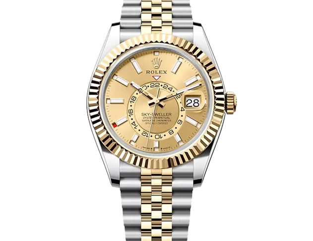 Rolex Sky-Dweller Two Tone Ekskluzywne Zegarki