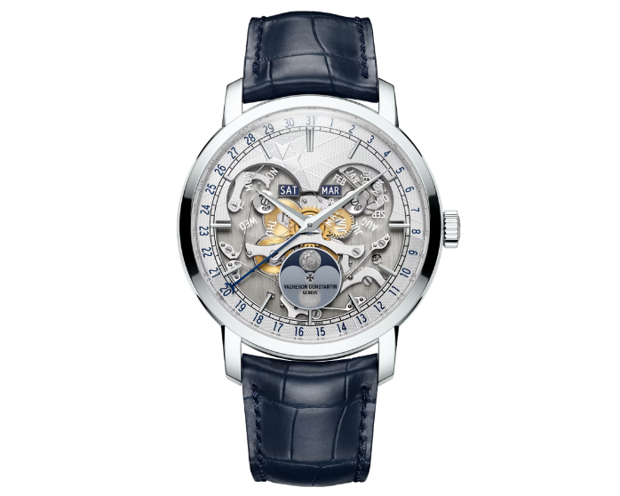 Vacheron Constantin Traditionnelle Complete Calendar Openface Ekskluzywne Zegarki