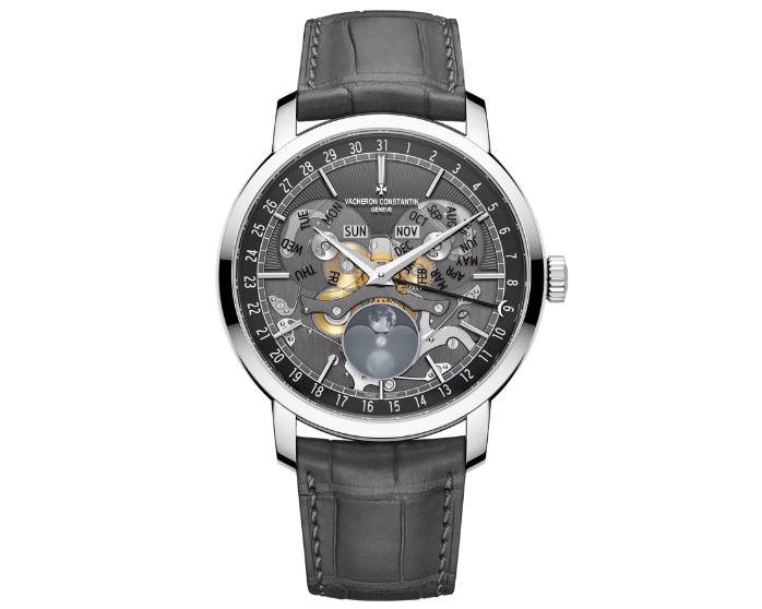 Vacheron Constantin Traditionnelle Complete Calendar Openface Ekskluzywne Zegarki