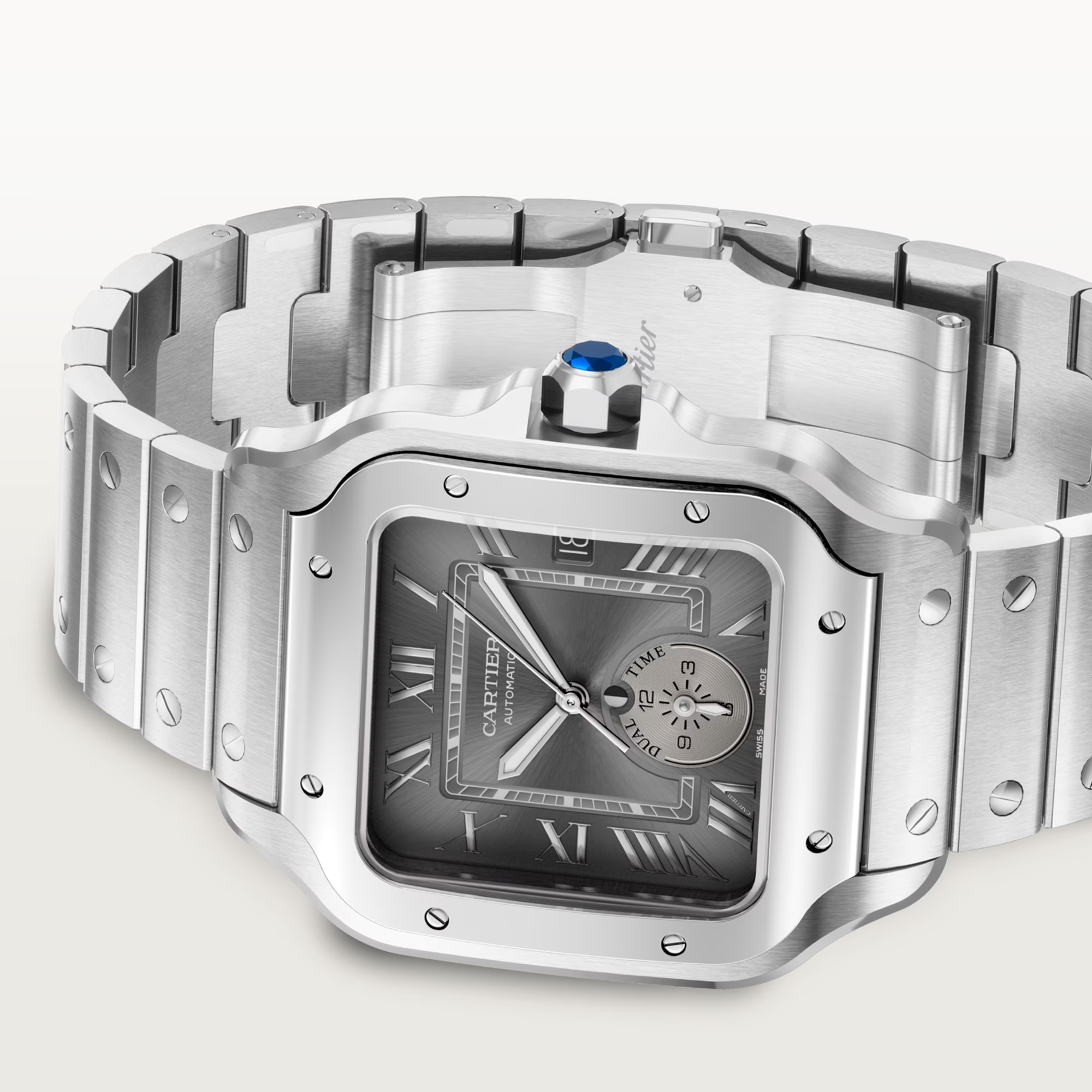 Cartier Santos Dual Time Ekskluzywne Zegarki