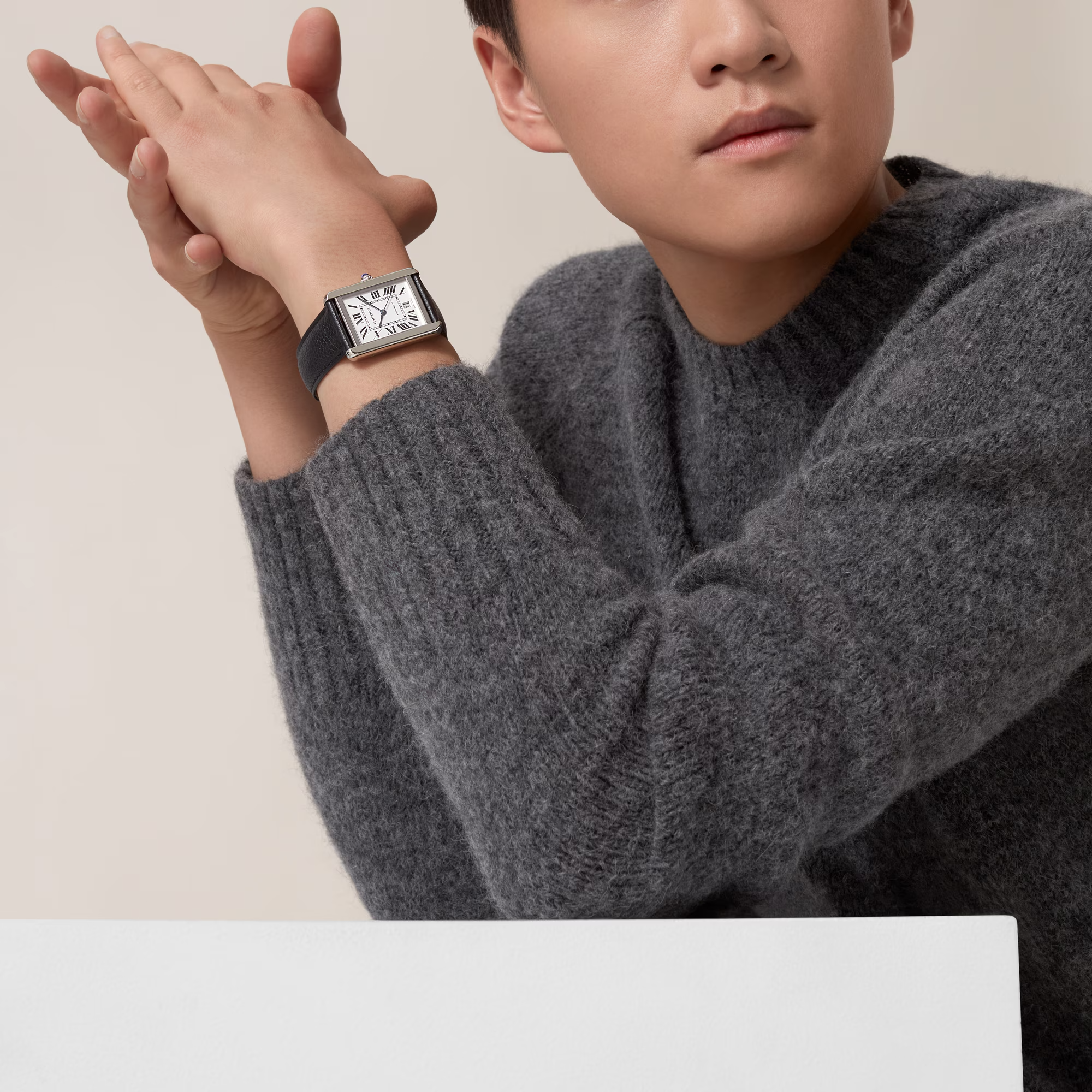 Cartier Santos Tank Solo XL Ekskluzywne Zegarki