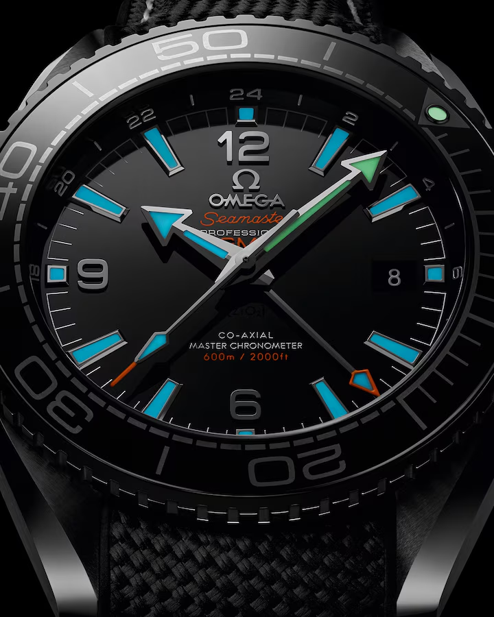 Omega Seamaster Planet Ocean Deep Black Ekskluzywne Zegarki
