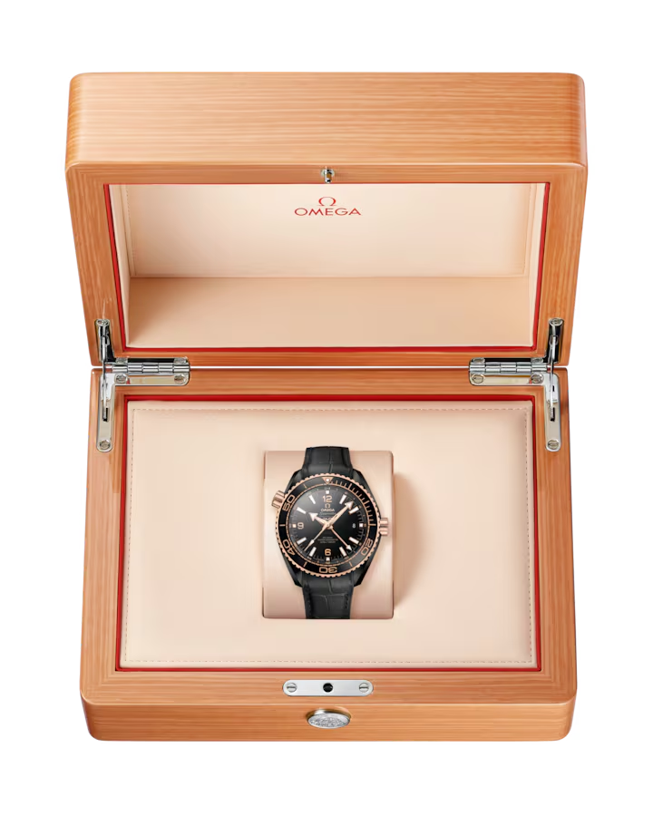 Omega Seamaster Planet Ocean Deep Black Ekskluzywne Zegarki