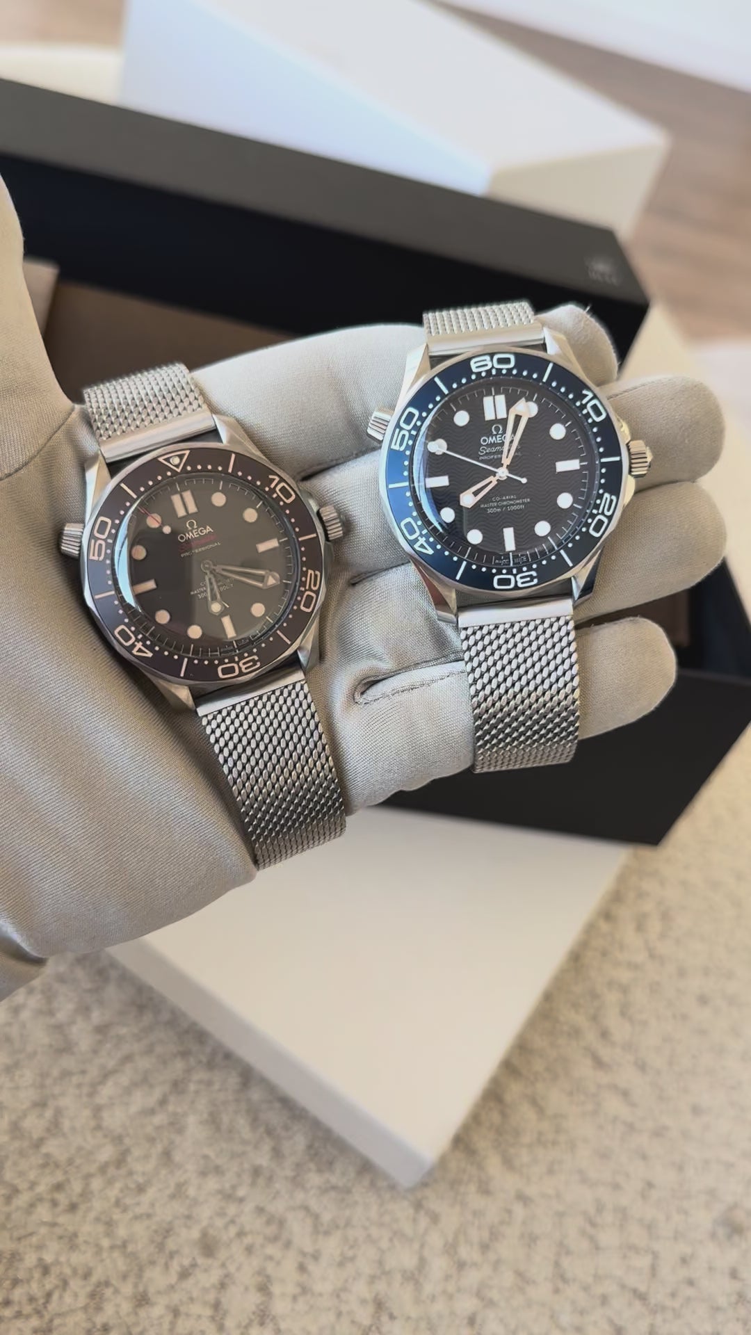 Omega Seamaster Diver 300M James Bond 60th Anniversary Ekskluzywne Zegarki
