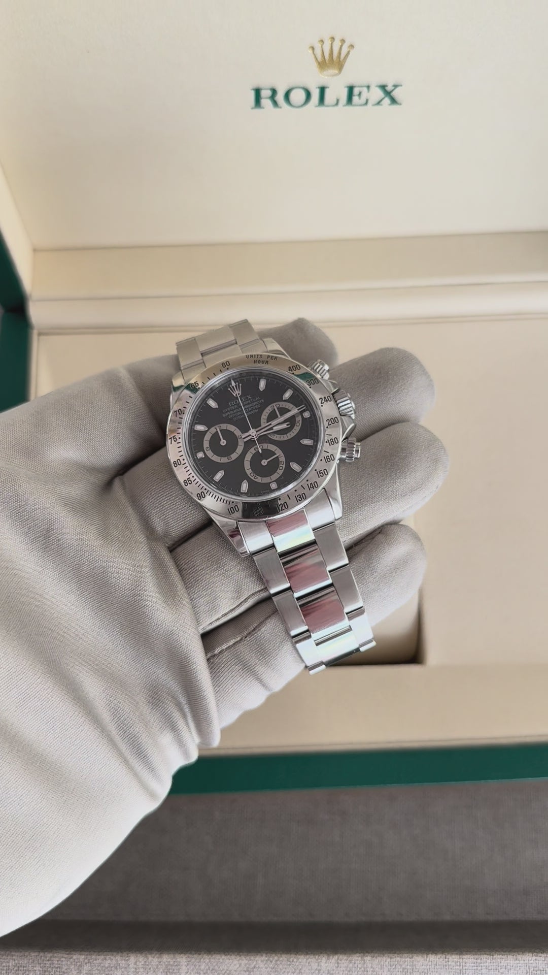 Rolex Daytona 'M' Series Black Dial Ekskluzywne Zegarki